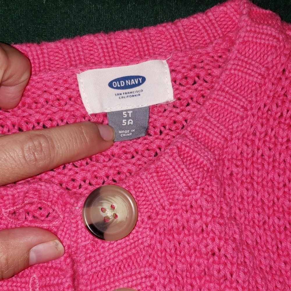 Pink Cardigan - Picture 2 of 3